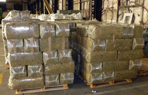 Instal.lació per a la producció de bales per l’alimentació animal