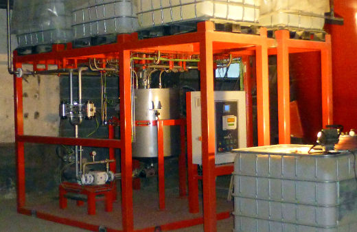 Equip de dosificació automàtica de líquids